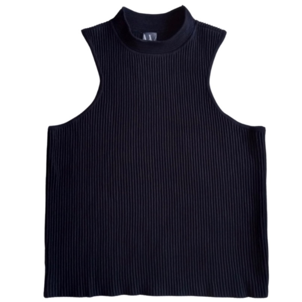 WORTHINGTON Mock Neck Sleeveless Sweater